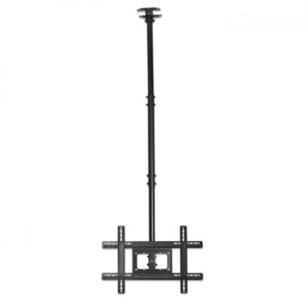 Soporte Manhattan para TV 37" a 80" con Movimiento y Ajuste de Altura para Techo