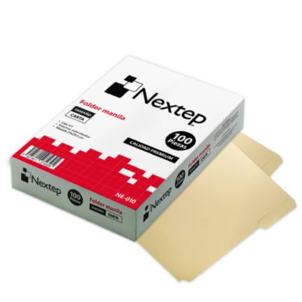 Folder Nextep Economico Carta Manila C/100