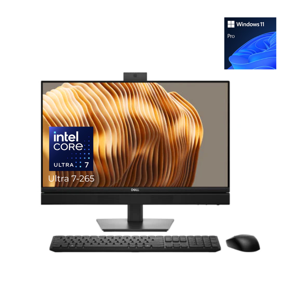 PC All in One Dell Pro 24 QC24250 Intel Ultra 7-265, RAM 16GB, SSD 512GB, Windows 11 Pro