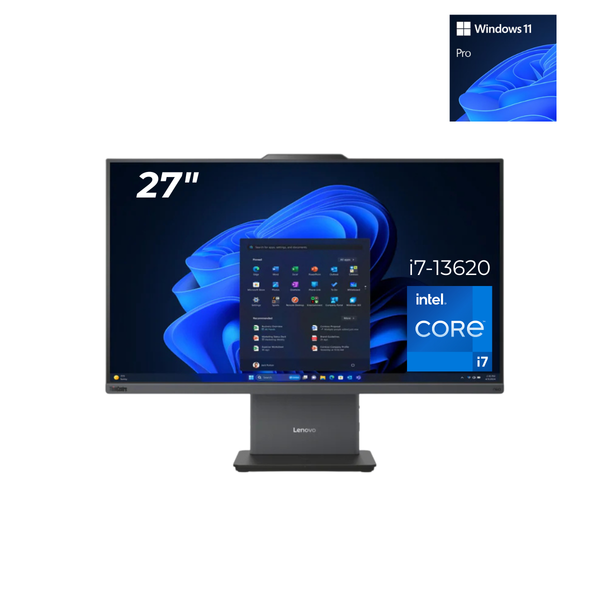 PC All in One Lenovo ThinkCentre Neo 50a 27" Touch Gen 5 Intel C i7-13620H Disco duro 512GB SSD Ram 16GB Windows 11 Pro