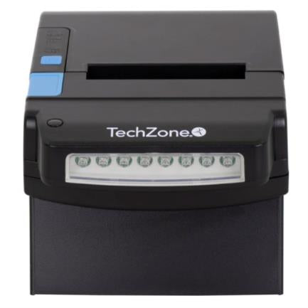 Impresora Térmica TechZone TZBE400 80mm 260mm/s 203dpi USB/Serial/RJ45/RJ11 Detector Billetes Falsos Cortador Automático