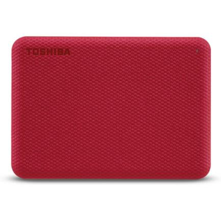 Disco duro Toshiba Canvio Advance Externo 1TB 2.5" USB 3.0 Color Rojo