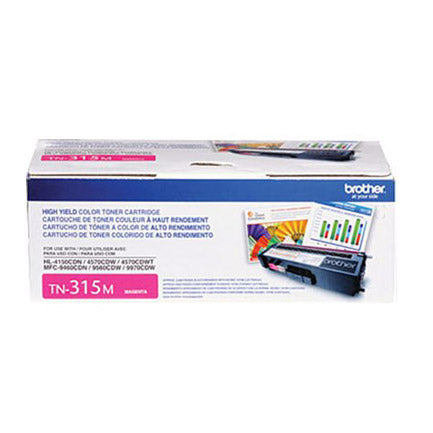 Tóner Brother Multifuncional Alto Rendimiento 3500 Páginas Color Magenta