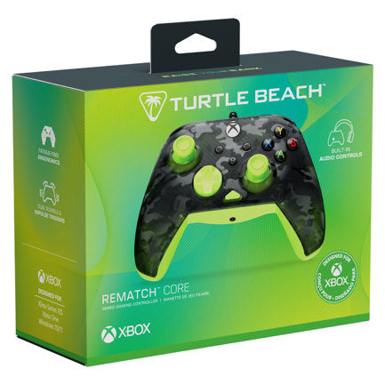 Control XB Turtle Beach Rematch Core Wired Controller- Ghost Black Camo/Yellow
