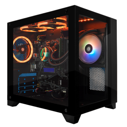 Gabinete Gamer GF CSG570RYZE 7 64GB(2X32)DDR4 1TM.2 16TB(2x8t)TV3060