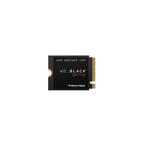 Unidad De Estado Solido SSD Interno Black SN770M 500GB M.2 2230 PCIe 4.0 NVMe Lect 5000/4000 MBs Alto Rendimiento