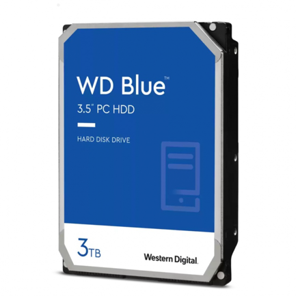 Disco Duro Interno WD Blue 3TB 3.5 SATA3 6GB/S 256MB 5400RPM WINDOWS