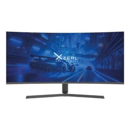 Monitor Curvo Gamer XZEAL XZ6010-1 de 34" Resolución de 3440x1440p 165Hz 4ms Color Negro