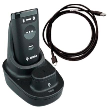 Escaner portatil Zebra CS6080-SR 1D/2D Alambrico e Inalambrico Incluye Cuna de carga 2 en 1 pila y dispositivo(CR6080-SC100F4WW) Cable USB tipo A -C (CBL-CS6-S07-04)