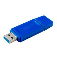 MEMORIA FLASH USB KINGSTON DATA TRAVELER EXODIA 64GB GEN 1 3.2 TIPO A AZUL KC-U2G64-7GB