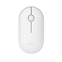 MOUSE ACTECK OPTIMIZE EDGE MI460 / INALAMBRICO / RECEPTOR USB / LASER / CLICK SILENCIOSO / 1500 DPI / BLANCO / AC-934114