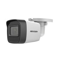 BALA TURBOHD HIKVISION  5 MEGAPIXEL / LENTE 2.8 MM / 4 TECNOLOGÍAS (TVI / AHD / CVI / CVBS) / 30 MTS SMART IR EXIR / EXTERIOR IP67 / DWDR / METAL