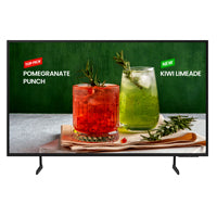 TELEVISION LED SAMSUNG 65 SEMI PROFESIONAL SMART TV SERIE BE65D-H, 4K UHD 3840X2160, 3 AÑOS GARANTIA, SEÑALIZACION DIGITAL BASICA, APPS SMART, USB, HDMI, 16/7