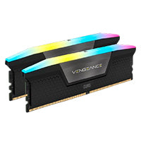 MEMORIA RAM CORSAIR DDR5 VENGEANCE RGB 48GB 2 X 24GB 7000MT/S CL40 BLACK CMH48GX5M2B7000C40