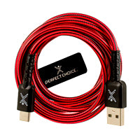 CABLE USB TIPO A A TIPO C CARGA RAPIDA PARA SMARTPHONE O TABLET 1.8 METROS PERFECT CHOICE