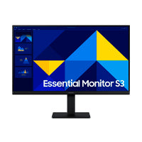 MONITOR LED SAMSUNG 24 PULGADAS / WIDESCREEN / FULL HD 1920X1080 /  D-SUB / HDMI / 100HZ / PLANO / NEGRO