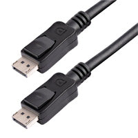 CABLE DE 1.8M CERTIFICADO DISPLAYPORT 1.2 4K CON CIERRE DE SEGURIDAD - 2X MACHO DP - STARTECH.COM MOD. DISPLPORT6L