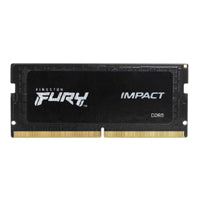 MEMORIA RAM KINGSTON SODIMM DDR5 8GB 4800MT/S FURY IMPACT BLACK CL38 262PIN 1.1V C/DIFUSOR DE CALOR P/LAPTOP KF548S38IB-8