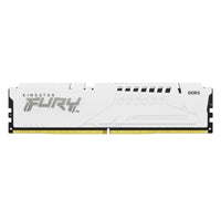 MEMORIA RAM KINGSTON DIMM DDR5 16GB 6000MT/S FURY BEAST WHITE EXPO CL30 288PIN 1.4V C/DISIPADOR DE CALOR P/PC/GAMER/ALTO RENDIMIENTO KF560C30BWE-16