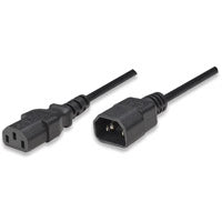 CABLE CORRIENTE,MANHATTAN,301152, MONITOR A CPU, 1.8M