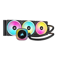 DISIPADOR CON ENFRIAMIENTO LIQUIDO CORSAIR ICUE LINK H150I AIO / 3660 MM/ S-1700 1200/ AM5 AM4/ RGB  BLANCO