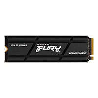 UNIDAD DE ESTADO SOLIDO KINGSTON FURY RENEGADE 1TB NVME PCLE 4.0 GEN4X4 LECT.7300/ESCRIT.6000MB/S DISIPADOR PC/LAPTOPSFYRSK/1000G