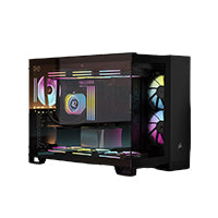 GABINETE CORSAIR 2500X LINK/ NEGRO/SEMI- TORRE/ MICRO-ATX MITX /CRISTAL TEMPLADO/GAMER/ CC-9011267-WW