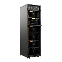 GABINETE EXTERNO VERTIV LIEBERT 24EB 12280CAB100 24 BATERIAS 12V 80AH BREAKER CABLEADO FRAME 100KVA