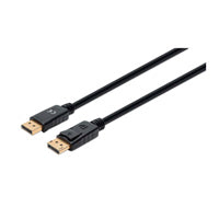 CABLE DISPLAYPORT,MANHATTAN,355582, V1.4 M-M, 3.0M NEGRO 8K60HZ