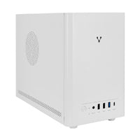 GABINETE / VORAGO / GAB-210, MINITORRE MICRO ATX / ITX 2XUSB 2.0 1XUSB 3.0 1XTIPO C 5OOW BLANCO