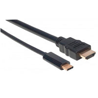 CABLE USB,MANHATTAN,152235,-C A HDMI M 1.0M 4K@30HZ, NEGRO
