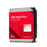 DISCO DURO INTERNO WD RED PRO 2TB 3.5 ESCRITORIO SATA3 6GB/S 64MB 7200RPM 24X7 HOTPLUG NAS 1-16 BAHIAS WD2002FFSX