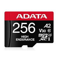 MEMORIA ADATA MICRO SDXC/SDHC 256GB UHS-I VIDEOVIGILANCIA 24/7 100MB/85MB 4K CLASE 10 U3 V30 A2  C/ADAPTADOR (AUSDX256GUI3V30SHA2-RA1)