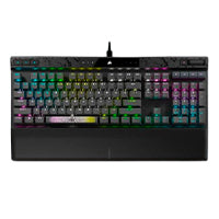 TECLADO CORSAIR K70 MAX RGB/MAGNÉTICO-MECÁNICO/ LED RGB RETROILUMINADO/ CORSAIR MGX /GRIS/TECLAS PBT NEGRAS/ (CH-910961G-NA)