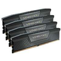 MEMORIA RAM CORSAIR DDR5 VENGEANCE 96GB 4 X 24GB 6000MT/S CL30 BLACK CMK96GX5M4B6000C30