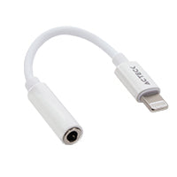 ADAPTADOR ACTECK SHIFT PLUS  AL405 / LIGHTNING A AUX 3.5 MM / 11 CM / BLANCO / AC-934848