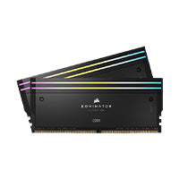 MEMORIA RAM CORSAIR DDR5 DOMINATOR TITANIUM RGB 64GB 2X32GB 6600MT/S CL32 -BLACK CMP64GX5M2X6600C32