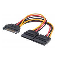 CABLE ALIMENTACION MANHATTAN,354554,CORRIENTE INT. HDD SATA 1M - 2H