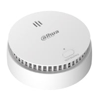 DETECTOR DE HUMO INALÁMBRICO/ DAHUA/ DHI-HY-SA21A-W2 - / SENSOR FOTOELÉCTRICO DE DOBLE CÁMARA / SIRENA INTERNA DE 85DB / FUNCIÓN DE PRUEBA Y SILENCIAR / ALARMA VISUAL Y SONORA / INDICADOR LED