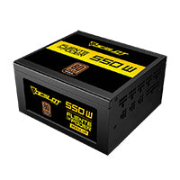 FUENTE DE PODER OCELOT GAMING ATX 550W MODULAR CERTIFICACION 80 BRONCE