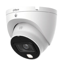 CAMARA ANALOGA HD/DAHUA/ HAC-HDW1809TLM-A-LED/DOMO EYEBALL 4K FULL COLOR/8 MP/LENTE DE 2.8MM/106° DE APERTURA/MICROFONO INTEGRADO/20M DE ILUMINACION/IMAGEN A TODO COLOR 27/7/ SUPER ADAPT/WDR DE 120D