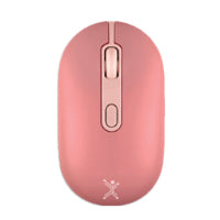 MOUSE RECARGABLE PERFECT CHOICE  2.4GHZ/BT COLORI CLIC SILENCIOSO ROSA