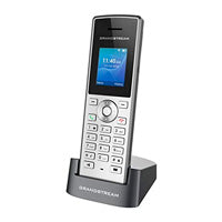 TELEFONO IP WIFI GRANDSTREAM WP810/2 CUENTAS SIP 2 LINEAS PANTALLA A COLOR BOTON PUSH TO TALK CONECTOR MICRO USB 3.5 MM PLATA