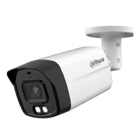 CAMARA ANALOGA HD/DAHUA /HAC-HFW1809TLM-A-LED /BULLET 4K FULL COLOR/ 8 MEGAPIXELES/ LENTE DE 2.8MM/ 106 GRADOS DE APERTURA/ MICROFONO INTEGRADO/ 40MTS DE ILUMINACION/ SUPER ADAPT/ WDR DE 120 DB/ IP67
