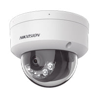 DOMO IP 4 MEGAPIXEL / LENTE 2.8 MM / DUAL LIGHT (30 MTS IR + 30 MTS LUZ BLANCA) / MICRóFONO INTEGRADO / ANTIVANDALICO IK08 / ACUSENSE LITE / EXTERIOR IP67 / H.265 / POE / ONVIF / MICRO SD