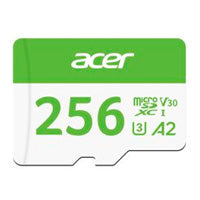 MEMORIA ACER MSC300 MICRO SD 256GB UHS-I V30 LECT. 160MB/S ESCRIT. 120MB/S (BL.9BWWA.323)
