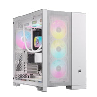 GABINETE CORSAIR ICUE LINK 6500X /SEMI-TORRE / ATX /MICRO-ATX/ MITX/ BLANCO RGB/ GAMER CC-9011270-WW