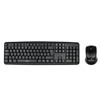 KIT DE TECLADO Y MOUSE ALAMBRICO CONECTOR USB PERFECT CHOICE - NEGRO