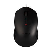 MOUSE ACTECK OPTIMIZE PRIME MA230 / ALAMBRICO / USB / OPTICO / 1200 DPI / 2 BOTONES + SCROLL / WIN - LINUX / NEGRO / AC-933247
