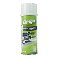 LIMPIADOR DE TARJETAS GHIA 454ML DIELECTRICO PARA CIRCUITOS Y TARJETAS ELECTRONICAS